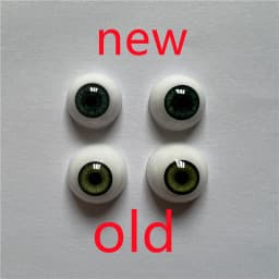 1 pairs 20mm /22mm / 24mm Reborn Doll / Bjd Doll Eyes Blue /brown /green /skyblue Eyeball for Reborn Dolls Accessories