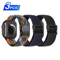 Parachute Straps for Apple Watch Ultra 4 3 Band 49mm 46mm 42mm 45mm 44mm Braided bracelet correa iWatch Series 12 11 10 9 8 SE 7