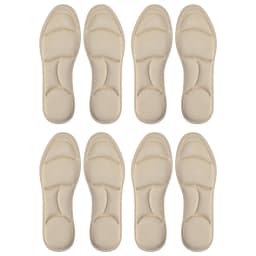 4PCS 5D Massage Memory Foam Insoles Thickening Breathable Cushion Cushioning Comfort Suitable For High Heels Insoles