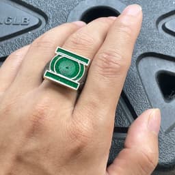 【Ships In 24h】2026 Lanterns Green Lantern Corps Ring Metal Cosplay Dc Tv Series Official Collectible Prop Cosplay Costume Decor