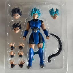 16cm Shf Dragon Ball Legends Super Saiyan Blue Shallot Articulated Action Figure Anime Collectible Model Toy Gift For Anime fans