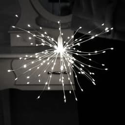 Fireworks String Lights LED Flower Garland Battery Powered Fairy Lights Outdoor For Christmas Camping Party Garden Terrace Decor