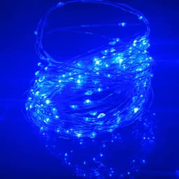 LED String Lights Copper Silver Wire Garland Light Waterproof Fairy Lights for Christmas Wedding Party Decoration with Battery