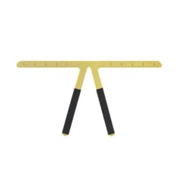 1pcs Metal Eyebrow Tattoo Stencil Ruler Microblading Tattoo Positioning Measure Template Eye Brow Permanent Makeup Tools