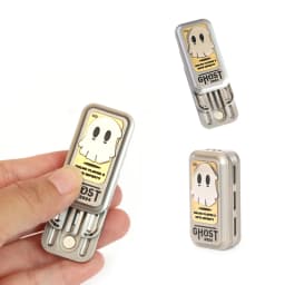 Ghost Fidget Slider Tuning Fork Slider Metal Fidget Toys ADHD Anti-anxiety Office Desk Toys Adult Stress Relief Toys Kids Gifts