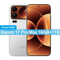 CN Global ROM Xiaomi 17 Pro Max 256GB/512GB 6.9 inch AMOLED Screen Snapdragon 8 Elite Gen 5 7500mAh Battery 50MP+50MP Camera
