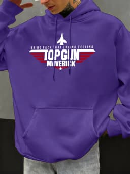 Top Gun Maverick Design Men Hoodies Oversized Comfortable Hoodie Pocket Fleece Streetwear Autumn Fashion Casual Pullover