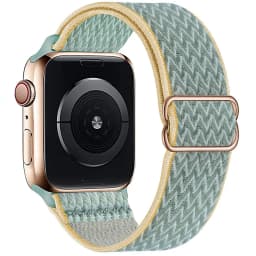 Nylon Strap for Apple Watch Band Ultra2-1 49mm 41mm 45 mm 38/42 Bohemian Elastic Bracelet iWatch Series 9 8 7 6 5 4 3 Se 40/44mm