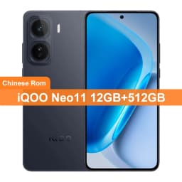 China Version iQOO Neo 11 6.82” AMOLED Scree Snapdragon 8 Elite 100W 7500mAh Battery 50MP+16MP Camera With Multilingual NFC