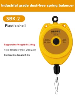 Industrial Dust-Free Grade Spring Balancer 0.5-5kg Hanging Tools Portable Telescoping Spring Balancer For Electric Screwdrivers