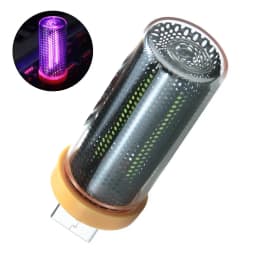 Touch LED Glass Bottle Night Light USB Desktop Atmosphere Light Color Changing Light For Bedroom Decoration
