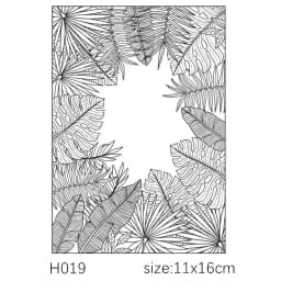 Polymer Clay Texture DIY Pottery Clay Jewelry Emboss Tree Leaf Flower Stamp Soft Pottery Polymer Clay Tools Mandala Plants Stamp
