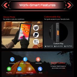 CUBOT Tab Kingkong S 4G Rugged Tablet Unisoc T616 4G 10.1-inch HD+ 90Hz 6GB+256GB 15300mAh Battery 33W Charging 48MP Android 15