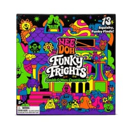 Needoh New Funky Frights Halloween Advent Calendar 13 Days, Spooky Squishy Slow Rise Stress Relief Toys Countdown Gift Box