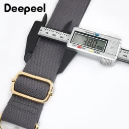Deepeel 3.8cm New Canvas Solid Color Strap Handbag Crossbody Replacement Shoulder Straps Adjustable Women's Bag Accessories