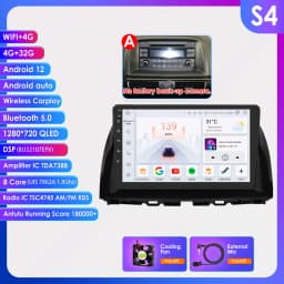 Hizpo 7862 Android 13 Car multimedia For Mazda CX5 CX-5 2012-2015 10.1" Vedio Player Autoradio GPS Navi Stereo 2din Head Unit BT