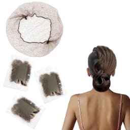 10/20/30 Pcs Durable Nylon Hair Net for Bun Hair Style Tool Black Brown Hair Net for Wigs Mesh Hair Styling Hairnets