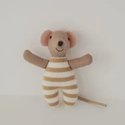 Cute Mini Mouse Plush Doll - Soft Stuffed Animal Toy for Kids Girls Boys, Baby Shower Gift (Multicolor)