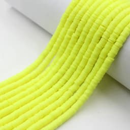 6mm 350pcs/lot Color Flat Round Polymer Clay Beads Loose Spacer Beads for Jewelry Making DIY Bracelet Necklace Earrings Design