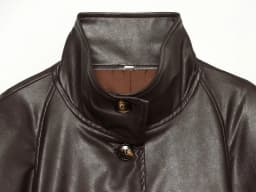 Guobioziy Glossy Shoulder-Patch Faux Leather Jacket with Belt Padded Shoulders 2026 Fall Women's Fashion Casual Leather Coat