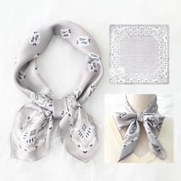 Luxury Paisley Print Small Square Scarf Simulated Silk Thin Neck Scarf Mature Style Sunscreen Headscarf For Women 70*70cm