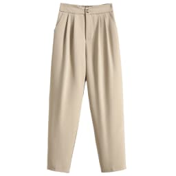 Autumn Female Formal Trousers Solid Color Ankle-length Button Fly Elastic Waist Office Lady Elegant Pencil Pants