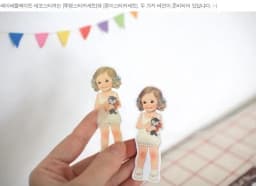 MQStyle 6Pcs/Pack New 2019 Cute Creative Stickers Paper Girl Combination Paper Doll Mate Stationery Sticker H0128