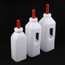 1-5L Calf Milk Feeder Bottle With Nipple Milk Bottle Milking Feeding Replacement Drinker Livestock Feediing Tools