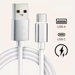 USB Type C Fast Charging Cable For Samsung Xiaomi Redmi POCO Honor Nylon Braided Quick Charge Cables For iPhone 15 16 17 Pro Max