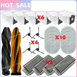 Fit For Dreame Matrix10 Ultra/ Matrix10 Pro/L60 Ultra PE/ X50 Master/ X50s Pro Master/ L40s Pro Ultra Brush Filter Mop Cloth Bag