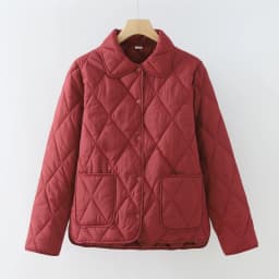 Stylish Lightweight Cotton Jacket for Women Warm Flap Collar Loose Fit Autumn Winter Coat Comfortable Breathable Female Outer...