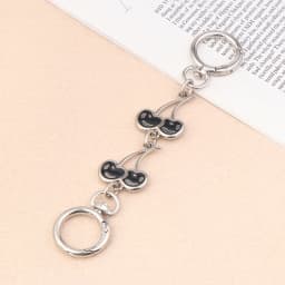 〔CC88〕1Piece Heart Buckle Cherry Bag Chain DIY Bag Strap Extension Replacement ,Women's Bag Decoration