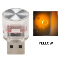 1x Night Light LED Interior Lights USB Mini Interior Ambient Lighting Decorative Lamp Indoor Lighting RGB for Bedroom Car Office