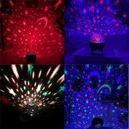Star Projector Night Light Bedroom Ceiling Baby Starry Sky Night Lamp Birthday Gifts for Boys Girls