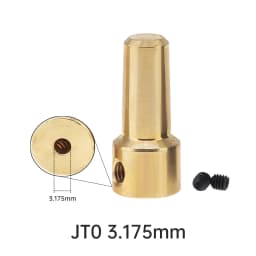 JT0 B12 B10 Drill Chuck Connecting Rod Sleeve Copper Steel Taper Coupling 3.17mm / 4mm/ 5mm / 6mm / 8mm / 10mm / 12mm / 14mm