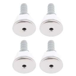4pcs Bathtub Air Bubble Jet Nozzle PVC SPA Bathtub Straight Bubble Nozzle for Pool Accessory