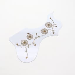 EJ200 Left and Right Hand Folk Acoustic Guitar Protection Pickguard Anti-scratch Plate With Gold Flower Pattern