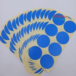 Big Size Round Dot Stickers Diam 50mm Classification Self-Adhesive Circle Color Coding Dot Labels Color Round Mark Label Sticker