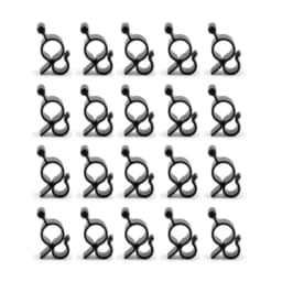 10-20Pcs Camping Awning Hook Clips Caravan Camper String Light Rope Clamp Tent Hooks Multi-use RV Traveling Tent Clip Hanger