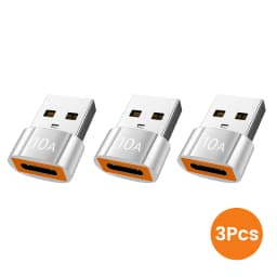 USB 3.0 Type-C Data Adapter Type C 10A OTG USB C Male To USB Female Converter For Macbook Laptop Xiaomi Samsung OTG Connector