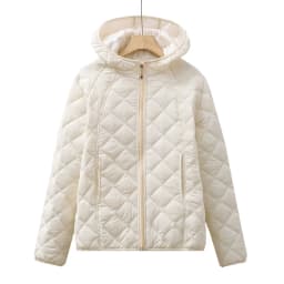 Light Thin Cotton-padded Clothes Women's Short Coat Spring Autumn Loose Hooded Warm Jacket Lady Casual Tops Quilted Outerwear