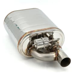 51mm 63mm 76mm Exhaust Muffler With Dump Valve Stainless Steel Electric Exhaust Cutout Remote Control Set Universal