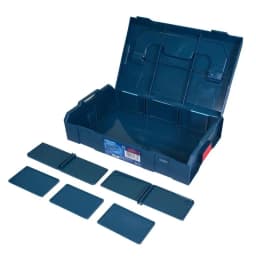 Bosch 1600A007SF L-Boxx Tool Accessories Case Storage Box Durable Parts Stackable Plastic Hard Shell Storage Tool Accessory