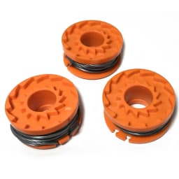 3 Count Trimmer Spool Kit With 1.65mm Line For Mac For Allister MGTP18Li Each Spool Has 3.05 Meters Of Heavy Duty Cutting String