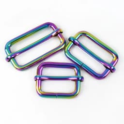 5Pcs 13-50mm Metal Tri-glide Slider Buckle Roller Pin Clasp for Handbag Strap  Belt Adjust Buckles DIY Hardware Bag Accessories