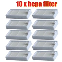 For ILife V5 V5S V3 V3S V5Pro V50 V55 X5 Robot Vacuum Cleaner Spare Parts, Side Brush HEPA Filter Mop Velcro Replacement Parts
