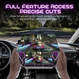 Clear Hard Case for PSP - Full Cover Protector with Clear Display Movie Bracket,Shock/Scratch Resistant for PSP 2000/3000