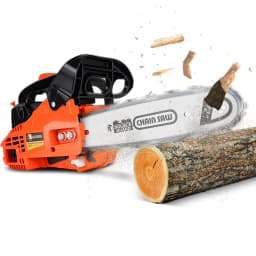 CONENTOOL 12 Inch Oil Chainsaw Wood Logging Cutting Electric Chain Saw Pruning Branches One-Handheld Garden Tools Chain Saw 25CC