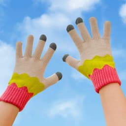 Winter Thicken Warm Gloves For Women Students Cute Sunflower Knitted Touch Screen Gloves Girls Outdoor Riding Skiing Gloves New