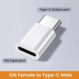 Olaf USB C To Lightning Adapter For iOS Male to Type C Female Converter for iPhone 14 13 PC Macbook Fast Charging Adapter